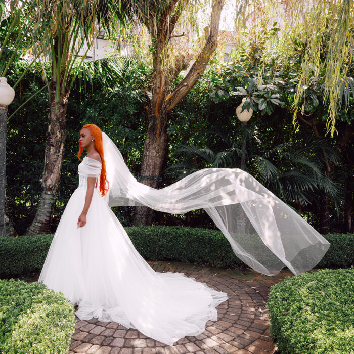 The Seraphine Gown – Two-Piece Italian Tulle Bridal Set