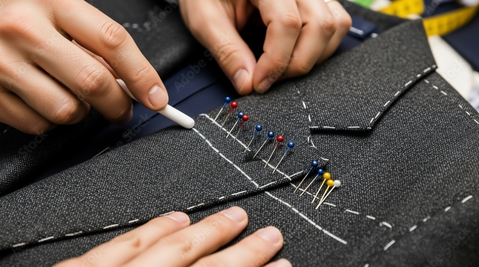 Suit alterations in Sherman Oaks Los Angeles with precise tailoring and professional fitting